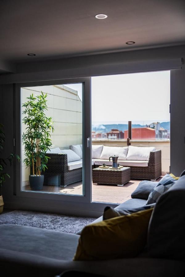 기욘 Lujoso Atico Entre 2 Playas Con Garaje, Terraza, Vistas Y Wifi 아파트 외부 사진