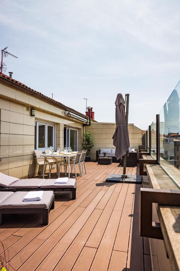 기욘 Lujoso Atico Entre 2 Playas Con Garaje, Terraza, Vistas Y Wifi 아파트 외부 사진